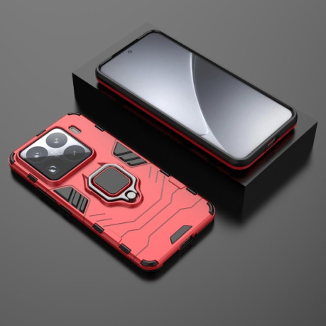 Протиударний чохол HMC 360 Degree Rotating Holder на Xiaomi 15 Pro - червоний