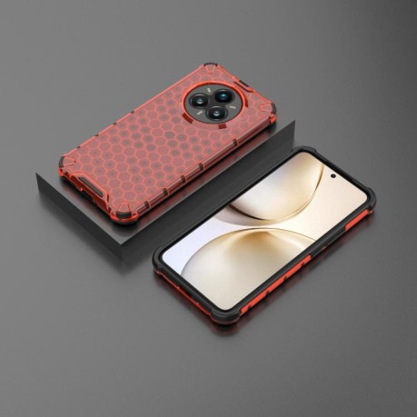 Протиударний чохол Honeycomb на Realme 14 Pro+ 5G - червоний