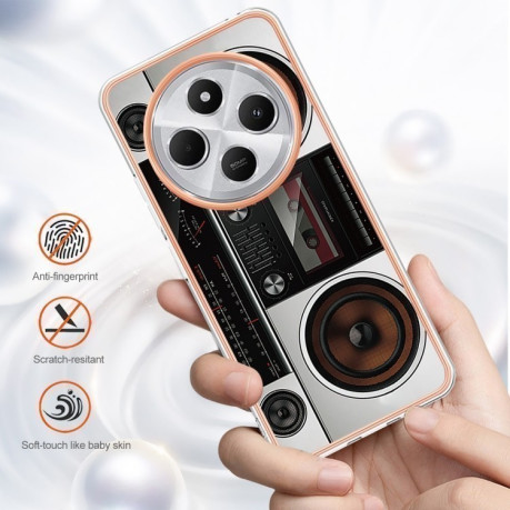 Протиударний чохол Electroplating IMD для Xiaomi Redmi 14C 4G/Poco C75/Redmi A4 5G - Radio