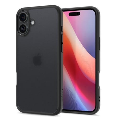 Оригинальный чехол Spigen Ultra Hybrid для iPhone 16 - black