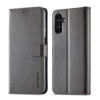 Чохол книжка LCIMEEKE Calf Texture для Samsung Galaxy A35 5G - сірий