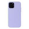 Силиконовый чехол Solid Color Liquid на iPhone 12/12 Pro - фиолетовый