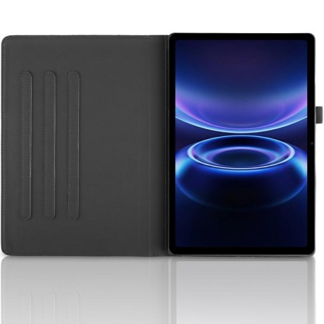 Чехол-книжка Tree Life Embossed Rotation Leather на Xiaomi Redmi Pad 2 SE 9.7 2026 — чёрный