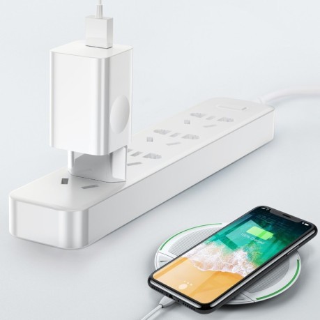 Зарядное устройство Baseus Single Port 12V/2A для iPad, iPhone, Galaxy, Huawei, Xiaomi, LG, HTC