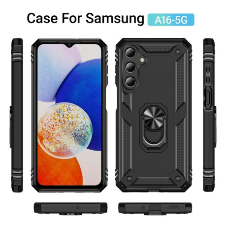 Протиударний чохол HMC 360 Degree Rotating Holder для Samsung Galaxy A16 5G - чорний