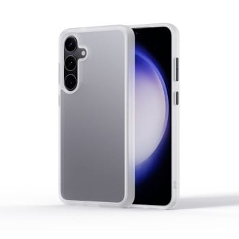 Противоударный чехол Skin Frosted Series на Samsung Galaxy S24 5G - белый