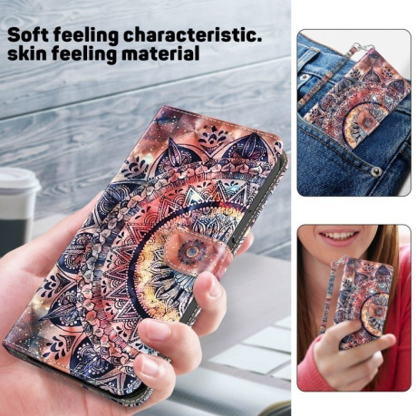 Чехол-книжка 3D Painting для iPhone 16 - Mandala
