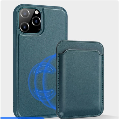 Чохол-гаманець Mutural Yalan Series для iPhone 12/12 Pro - синій
