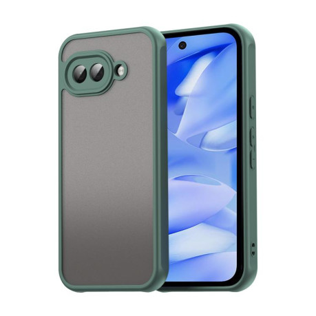 Чохол Fan Dun Series TPU Hybrid PC Frosted на Google Pixel 9a - зелений