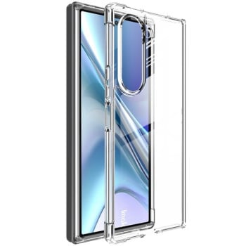 Противоударный чехол IMAK Space Shield PC + TPU Airbag Shockproof на Samsung Galaxy Fold 6 - прозрачный
