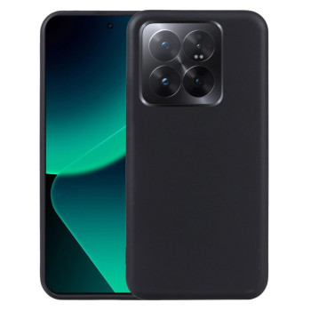 Противоударный силиконовый чехол для Xiaomi 14 Pro - черный