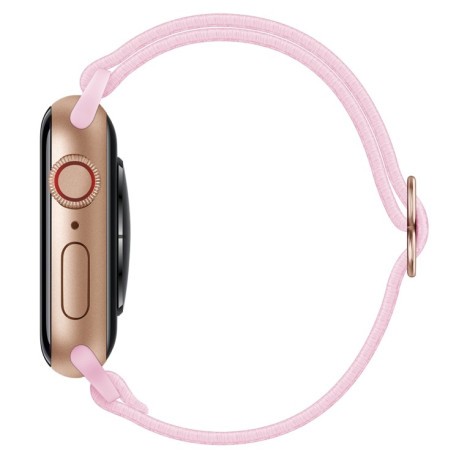 Ремешок Polyester Nylon для Apple Watch Ultra 49mm /45mm/44mm/42mm - розовый