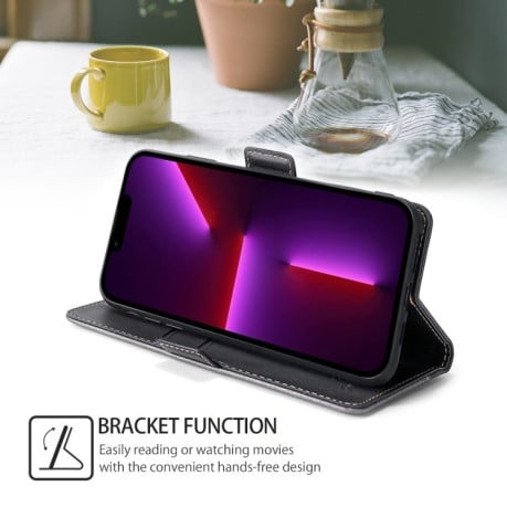 Чохол-книжка Contrast Color для Infinix Note 40 Pro 5G - Black + Grey