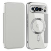 Чохол-книжка Shield MagSafe RFID Anti-theft Leather для Google Pixel 9 Pro XL - сірий