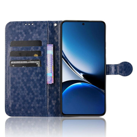 Чохол-книжка Honeycomb Dot для Xiaomi Poco X7 Pro 5G - синій