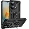 Противоударный чехол HMC 360 Degree Rotating Holder на Xiaomi Redmi Note 14S/ 13 Pro 4G / POCO M6 Pro 4G - черный