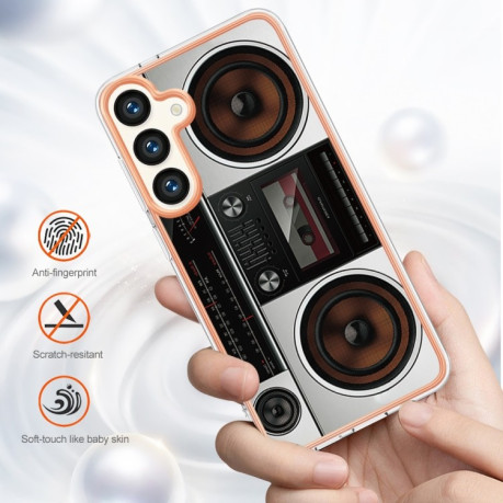 Противоударный чехол Electroplating IMD для Samsung Galaxy S24 5G - Radio