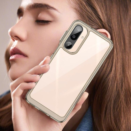Противоударный чохол Colorful Acrylic Series для Samsung Galaxy M16 5G - серый