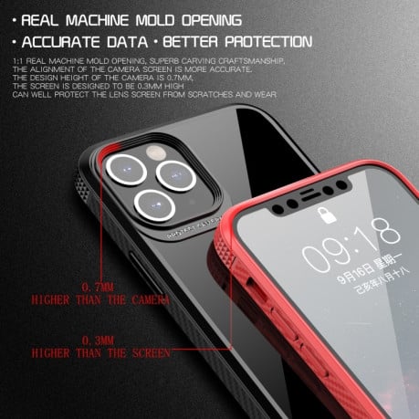 Противоударный чехол iPAKY MG Series для iPhone 11 Pro Max - оранжевый