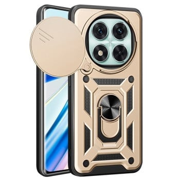 Протиударний чохол Sliding Camshield для Xiaomi Redmi Note 14 Pro 5G/Poco X7 - золотий