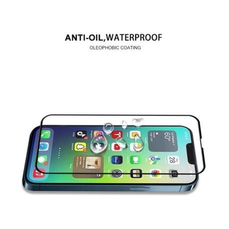 Защитное стекло mocolo 9H Full Glue для  iPhone 14 Pro - черное