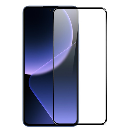 Захисне скло NORTHJO A++ Screen Protector Full Glue Silk Printing на Xiaomi 13T / 13T Pro 5G - чорне