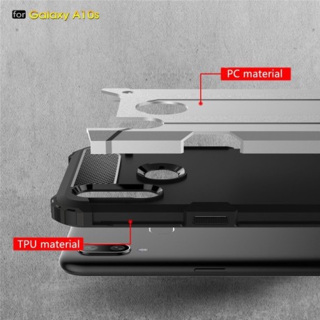 Противоударный Чехол Magic Armor на Samsung Galaxy A10s (Черный)