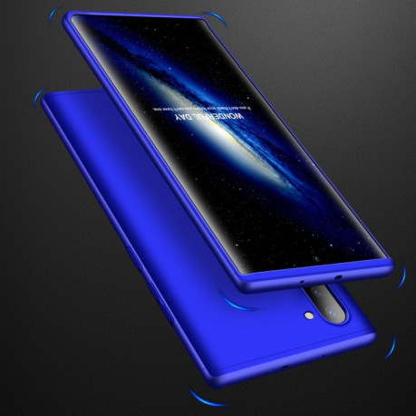 Протиударний чохол GKK Three Stage Splicing Full Coverage на Samsng Galaxy Note10- синій