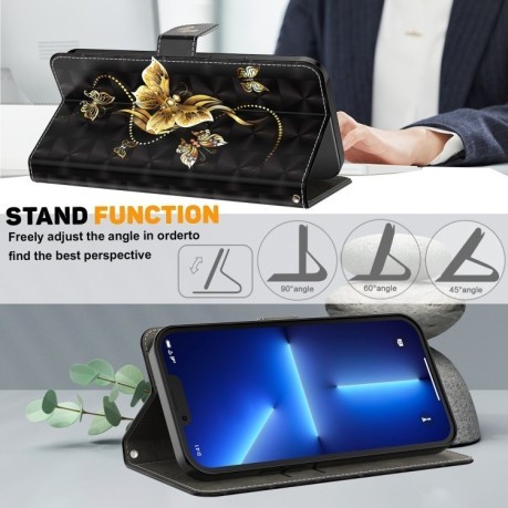 Чохол-книжка 3D Painting для Samsung Galaxy A16 5G - різнокольоровий