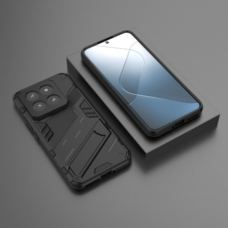 Протиударний чохол Punk Armor для Xiaomi 14 Pro - чорний