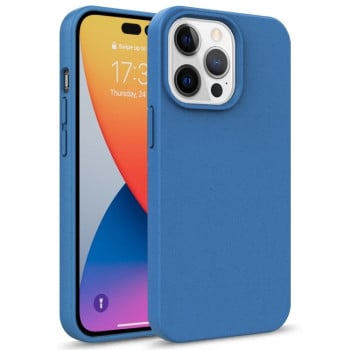 Протиударний чохол Starry Series Straw для iPhone 14 Pro Max - синій