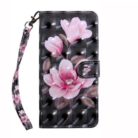 Чохол-книжка 3D Painting Leather Samsung Galaxy A04s - Pink Flower