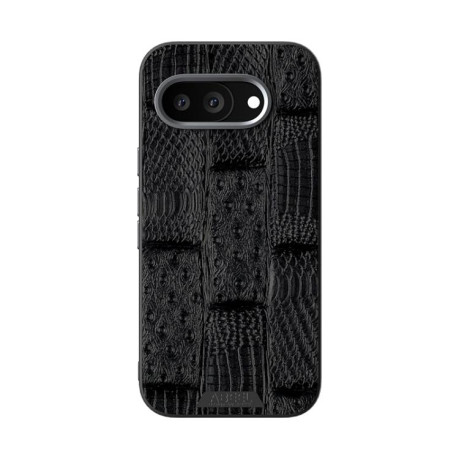 Ультратонкий чехол ABEEL 6D Micro Relief MagSafe Magnetic на Google Pixel 9a - черный