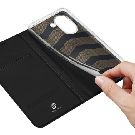 Чехол-книжка DUX DUCIS Skin Pro Series на Xiaomi Poco X7 Pro - черный