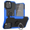 Противоударный чехол Machine Armor Bear для iPhone 13 Pro - синий