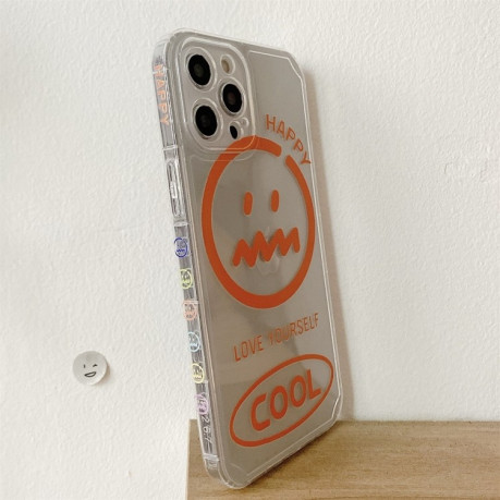 Противоударный чехол Painting Expression для iPhone 11 - оранжевый