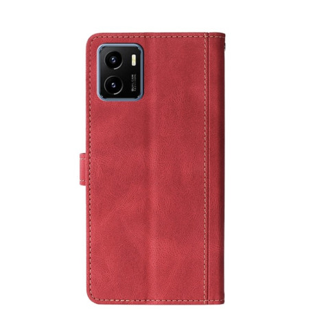 Чохол-книжка Skin Feel Magnetic Buckle для Vivo Y15s Global - червоний