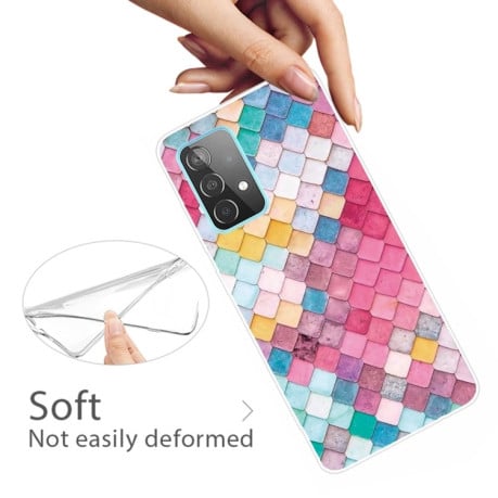 Ударозащитный чехол Painted для Samsung Galaxy A72 - Color Quartet