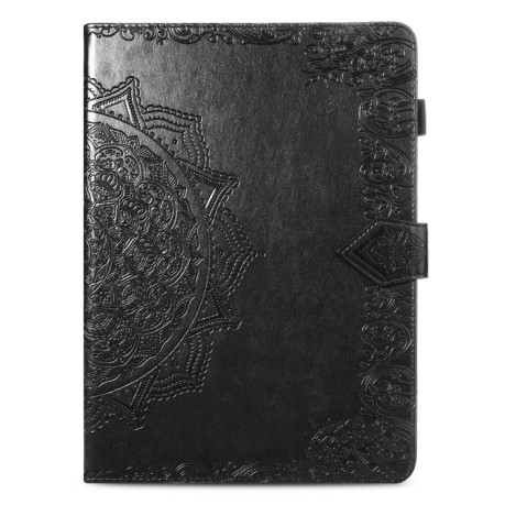 Чехол-книжка Embossed Mandala для iPad 10.2 - черный