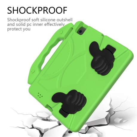 Противоударный чехол EVA Flat Anti Falling на iPad 4 / 3 / 2 - зеленый
