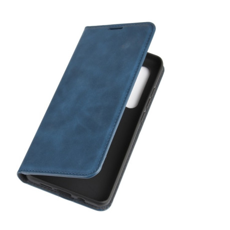 Чохол-книжка Retro-skin Business Magnetic на Xiaomi Mi Note 10 Lite - синій