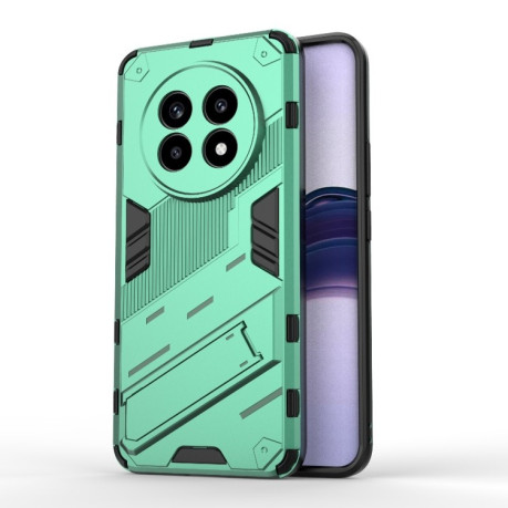Протиударний чохол Punk Armor для Realme 13 Pro 5G - чорний - зелений