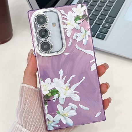 Противоударный чехол Flowers and Plants Series для Samsung Galaxy A36 - Gardenia