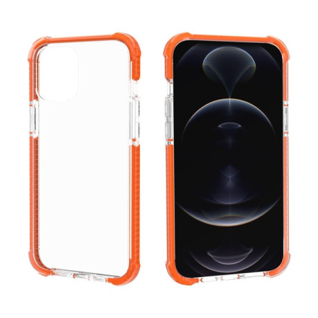 Ударозащитный чехол Four-corner на iPhone 13 mini - оранжевый