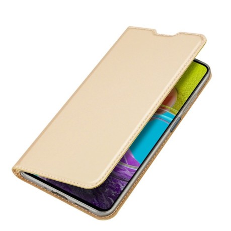 Чехол- книжка DUX DUCIS Skin Pro Series на Samsung Galaxy M53 5G - золотой