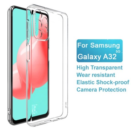 Противоударный чехол IMAK UX-5 Series на Samsung Galaxy A32 5G- прозрачный