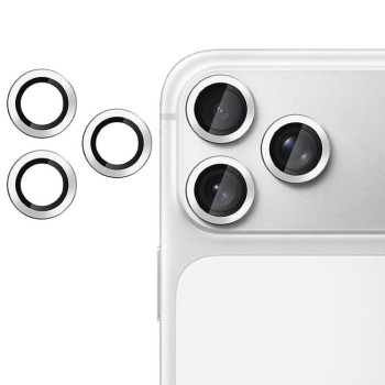 Захисне скло на камери Kalebol No Flicker на iPhone 18 Pro Max — сріблясте
