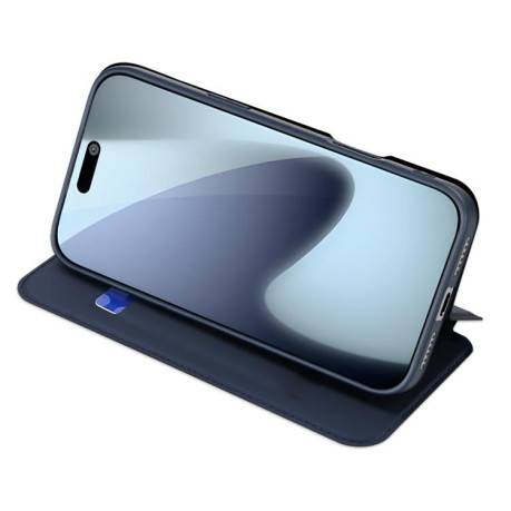 Чехол-книжка DUX DUCIS Skin Pro Series на iPhone 17 Pro - синий