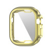 Противоударная накладка со стеклом PET для Apple Watch Ultra - золотая