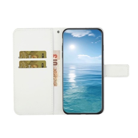 Чехол-книжка Ethnic Style для Infinix Hot 50 4G - белый